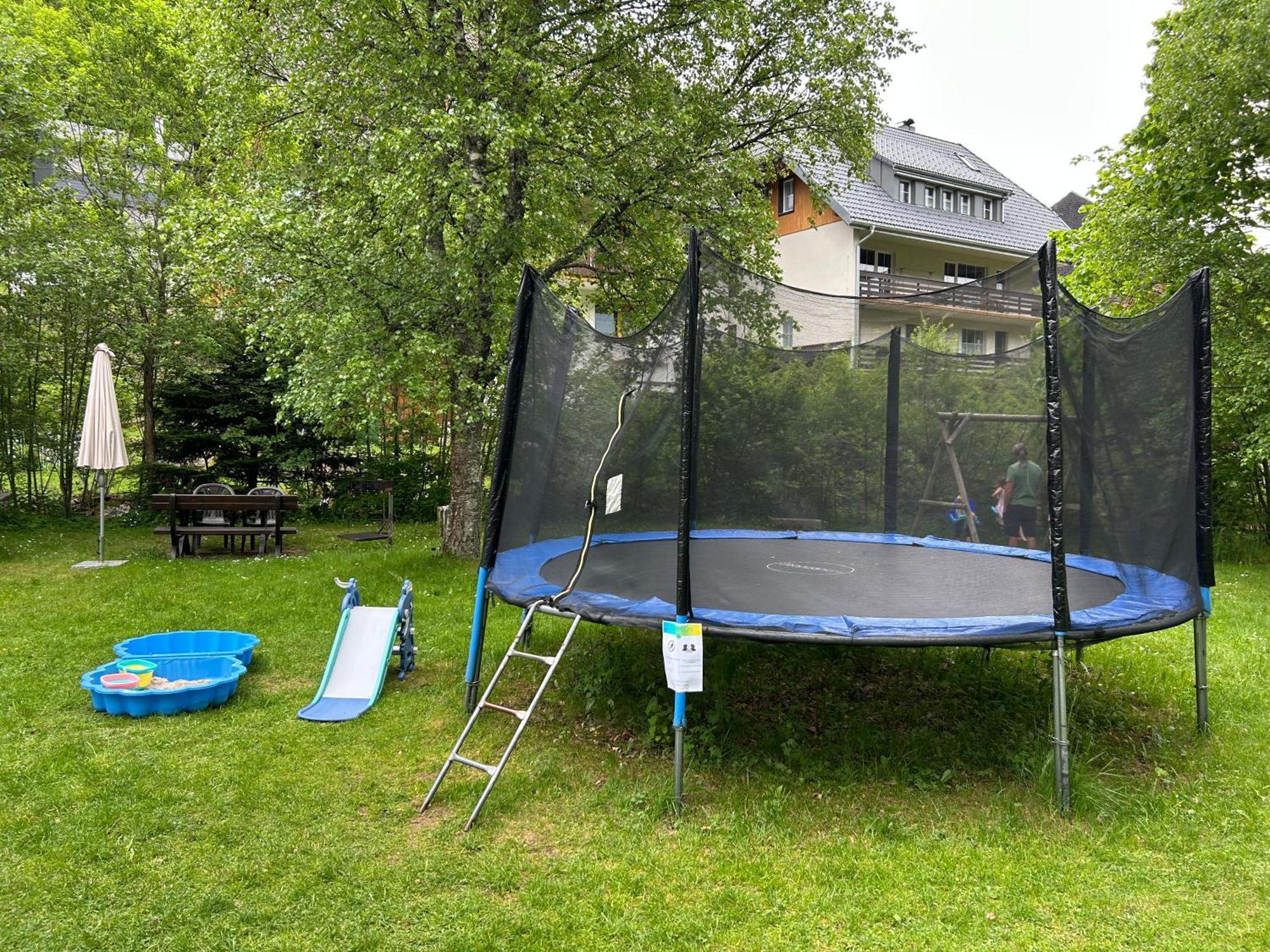 Naturidyll Am Fluss - Ferienhaus Albmatte - Grosser Garten Zum Grillen Und Entspannen-Direkt Neben Dem Radon Revitalbad Mit Sauna Und Thermalbecken St. Blasien Luaran gambar